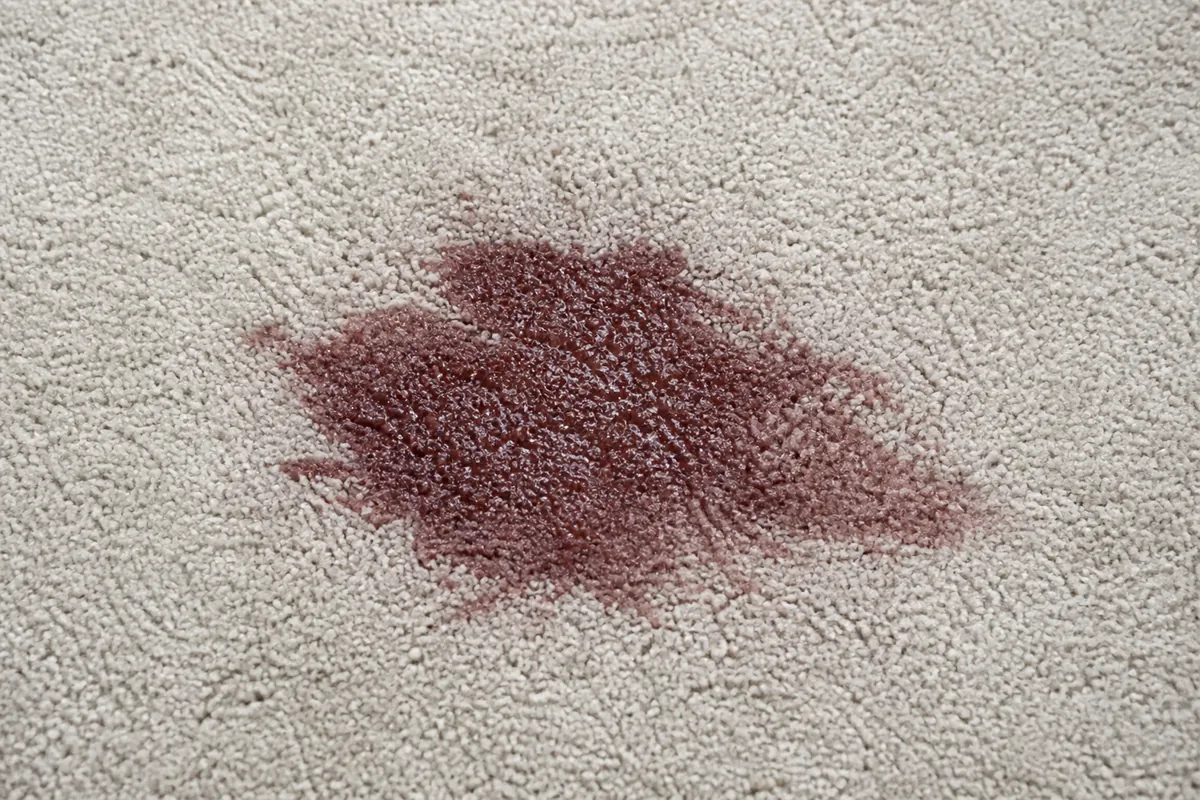 Stain before treatment
